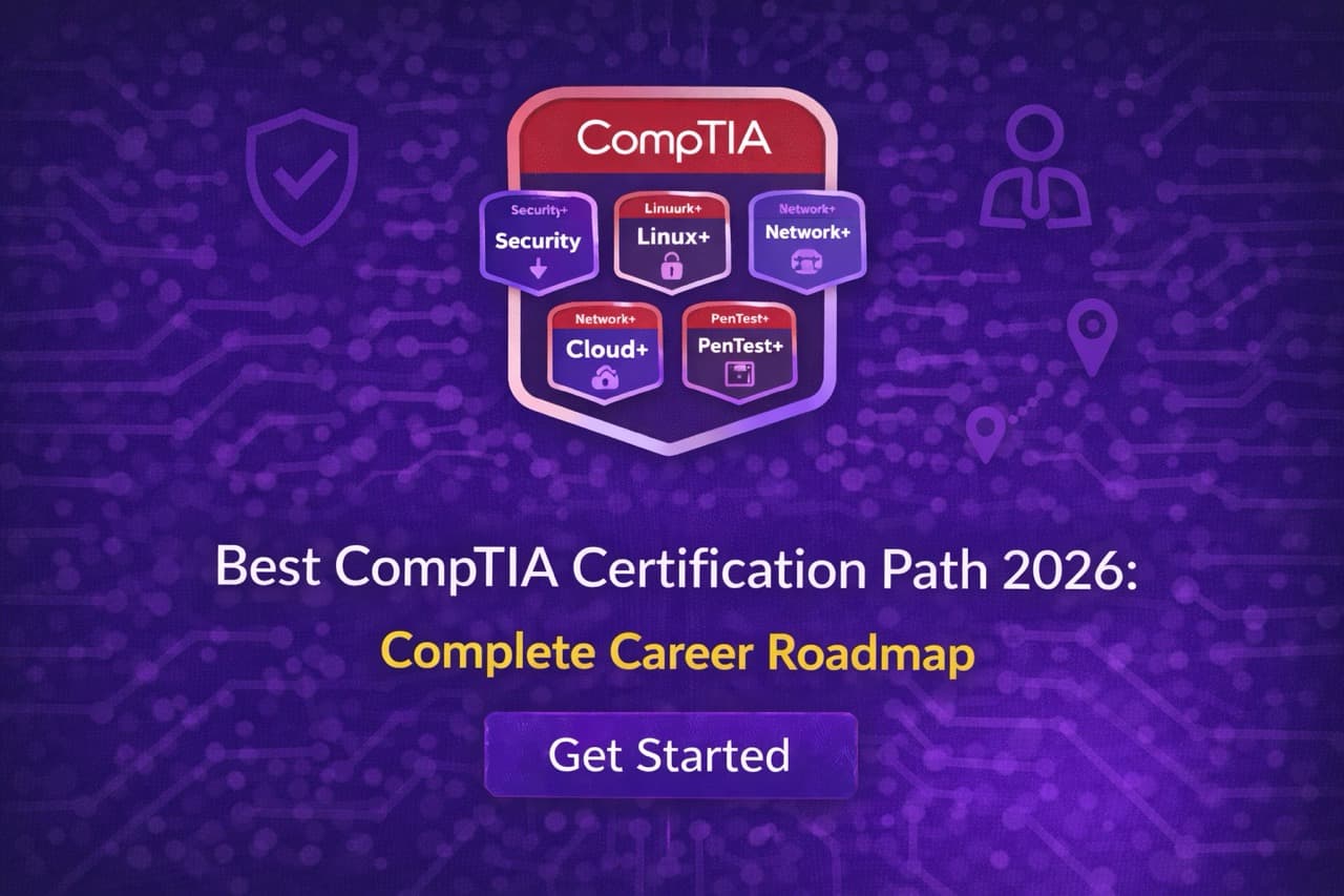 Best CompTIA Certification Path 2026: Complete Career Roadmap