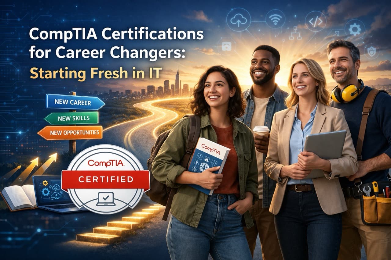 CompTIA Certifications for Career Changers: Starting Fresh in IT