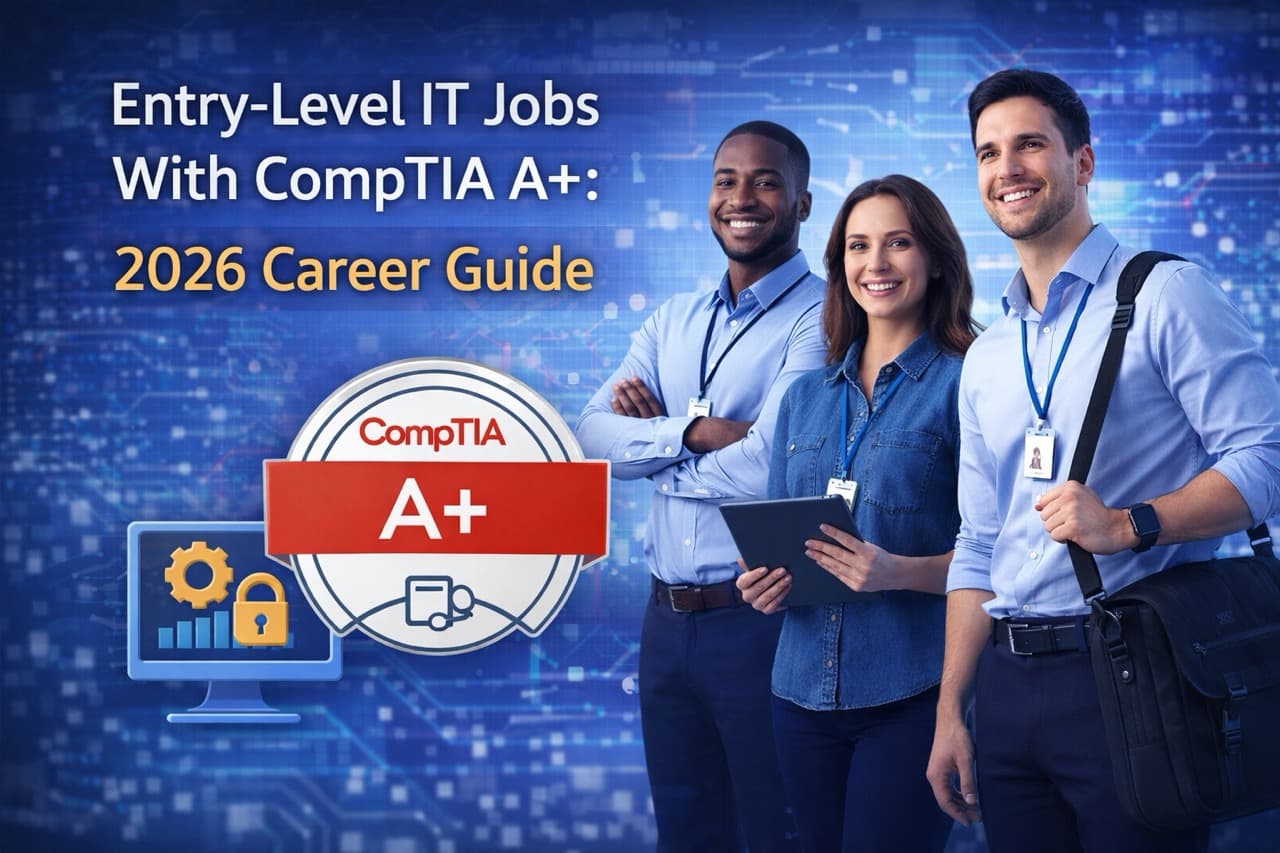 Entry-Level IT Jobs With CompTIA A+: 2026 Career Guide