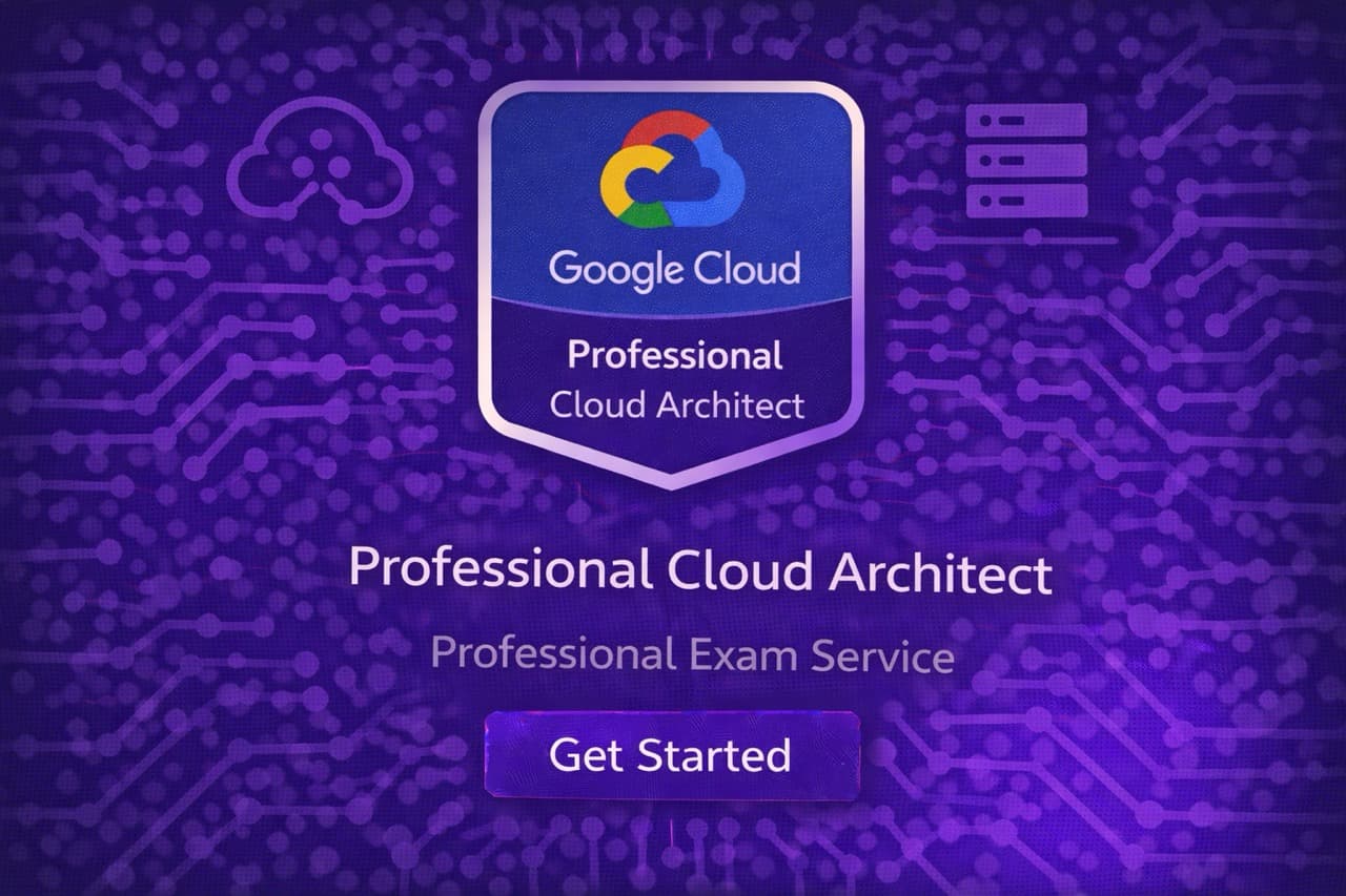 Take my Google Cloud Architect exam for me - Professional GCP cloud architect certification service