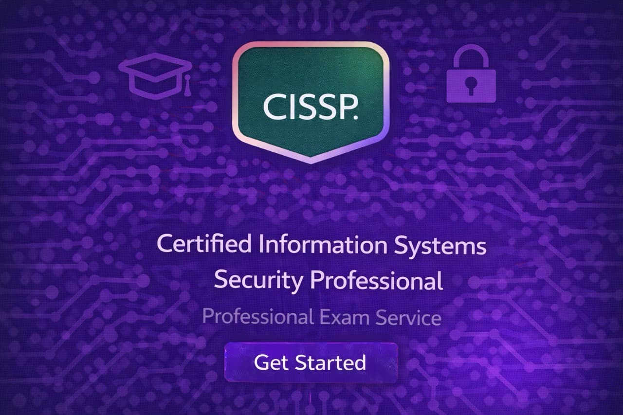 Take my CISSP exam for me - Professional ISC2 CISSP certification service